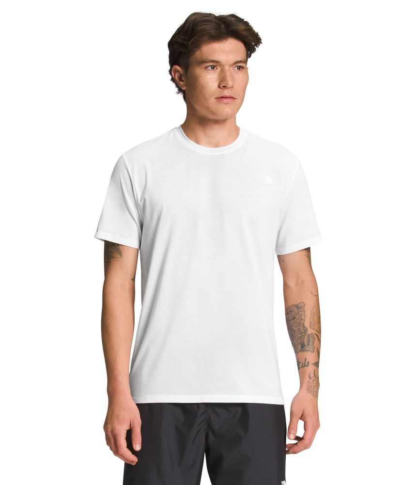 Camiseta-Wander-S-S-Hombre-Blanca-The-North-Face