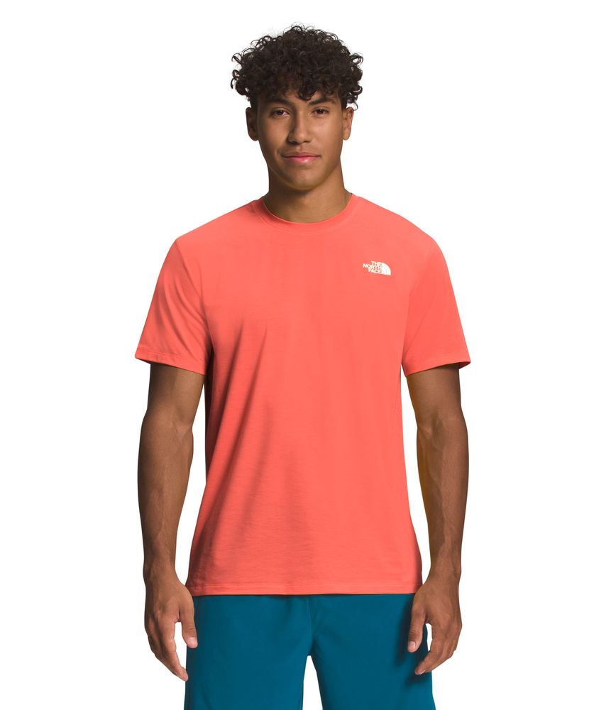 Camiseta-Wander-S-S-Hombre-Naranja-The-North-Face