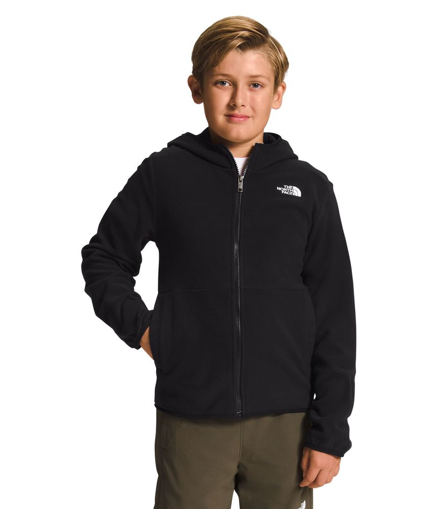 Chaqueta-Glacier-F-Z-Hooded-Negra-Niños-The-North-Face