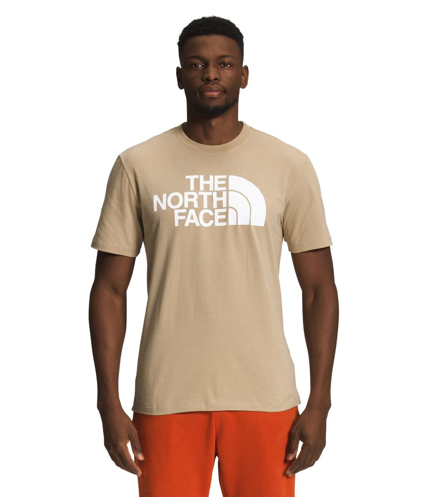 Compra Camiseta S/S Half Dome Tee Beige Hombre The North Face en