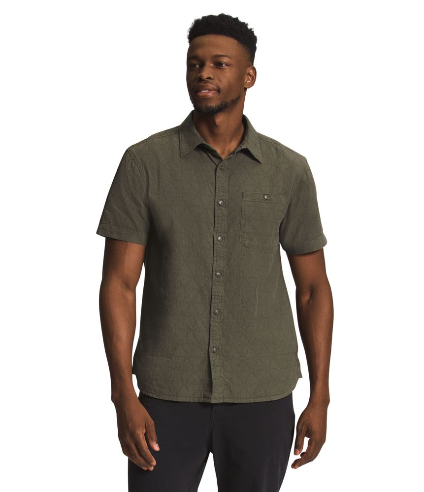 Compra Camisa Loghill Jacquard Shirt Beige Hombre The North Face
