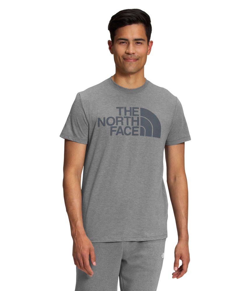 Camiseta-Half-Dome-Tri-Blend-Tee-Manga-Corta-Azul-Hombre