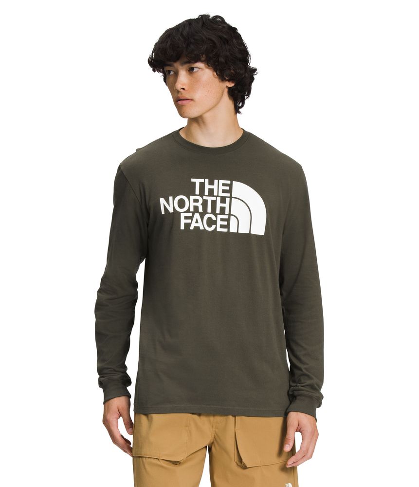 Camiseta-Half-Dome-Tee-Manga-Larga-Negra-Hombre-The-North-Face
