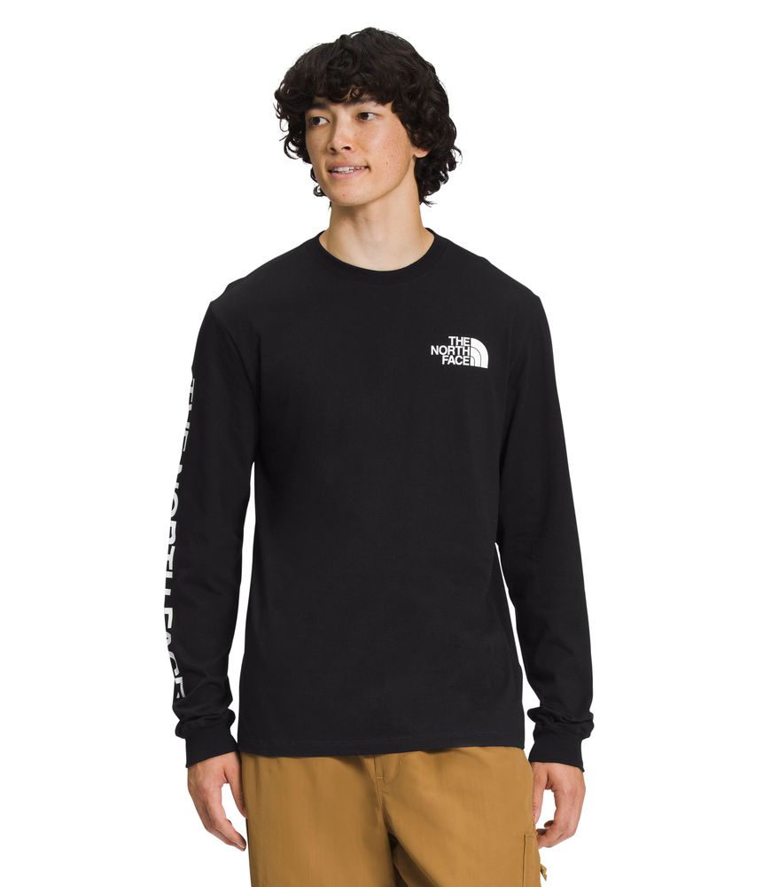 Camiseta-L-S-Sleeve-Hit-Graphic-Tee-Negro-Hombre-The-North-Face