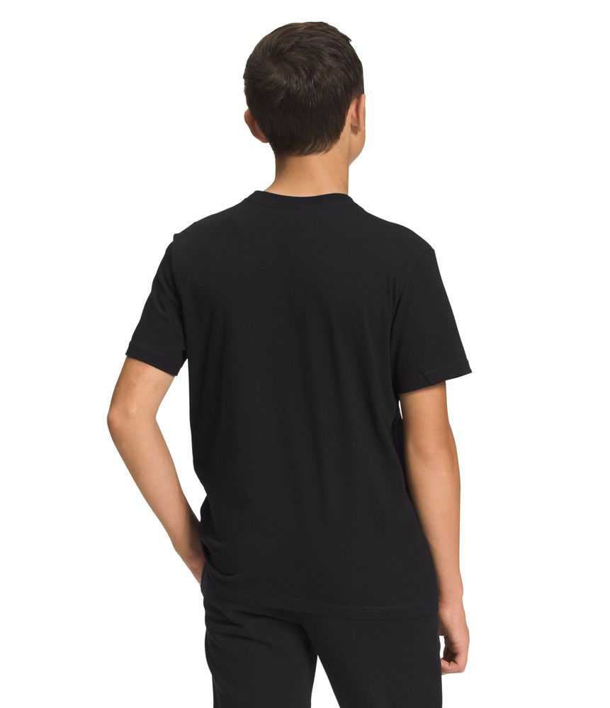 Camiseta-Graphic-Tee-Manga-Corta-Negra-Niño-The-North-Face