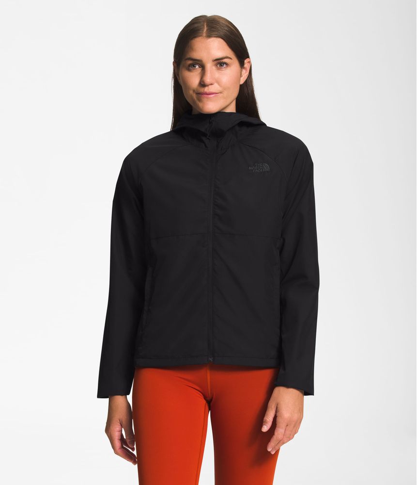 Chaqueta-Flyweight-Hoodie-2.0-Rompevientos-Negra-Mujer-The-North-Face