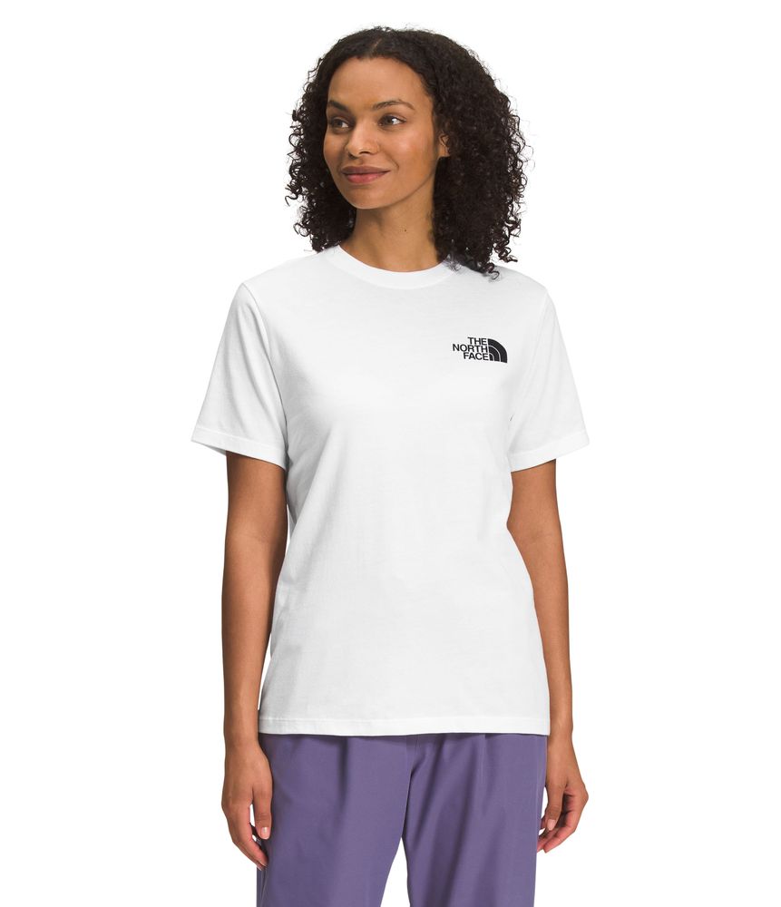 Camiseta-Box-Nse-Tee-Manga-Corta-Blanca-Mujer-The-North-Face