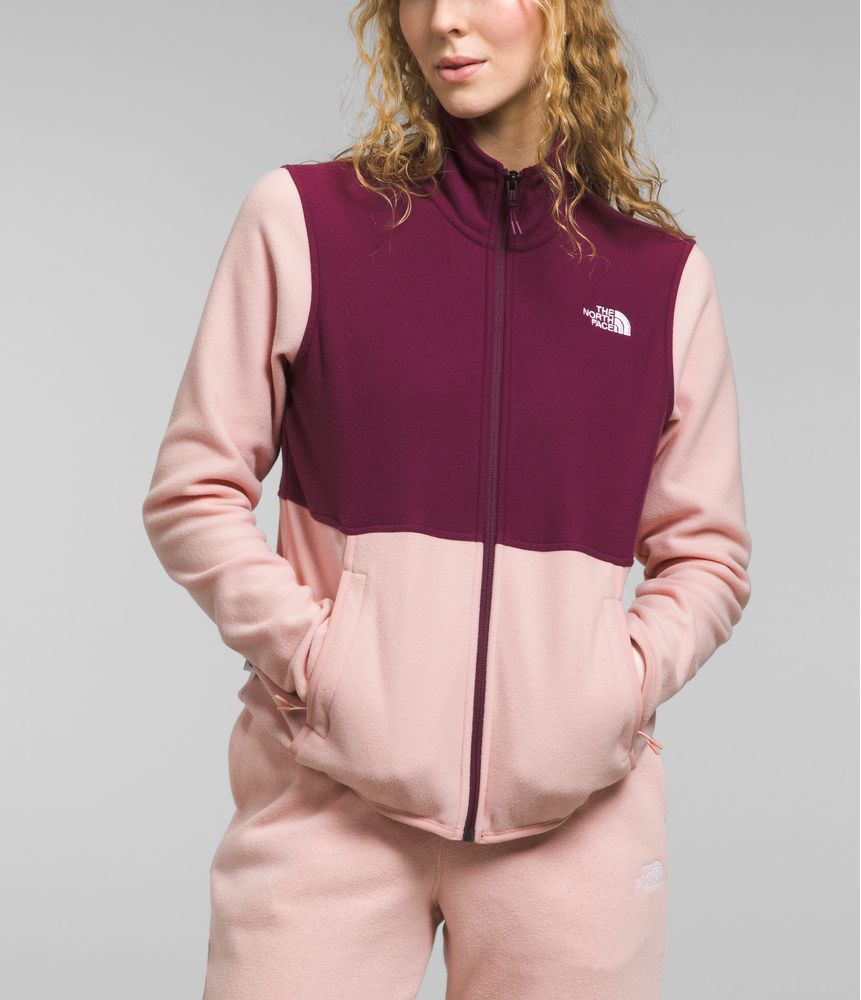 Chaqueta-Alpine-Polartec-100-Jacket-Rosada-Mujer-The-North-Face