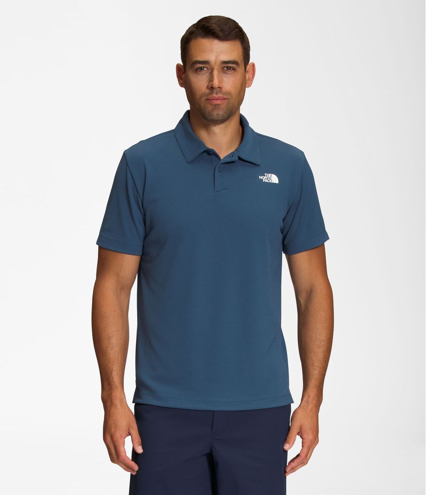 Camiseta-Wander-Polo-Hombre-Azul-The-North-Face