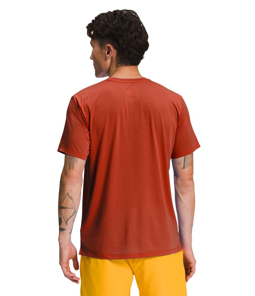 Camiseta-Wander-S-S-Hombre-Naranja-The-North-Face