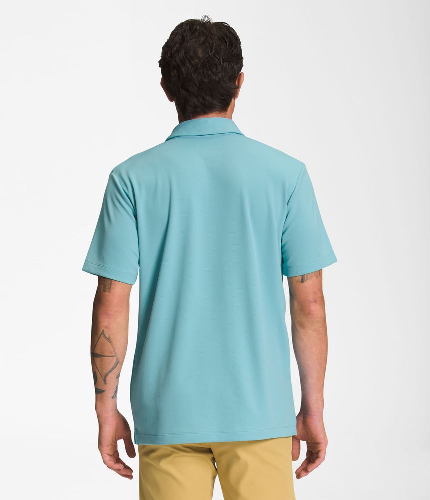 Camiseta-Wander-Polo-Hombre-Azul-The-North-Face