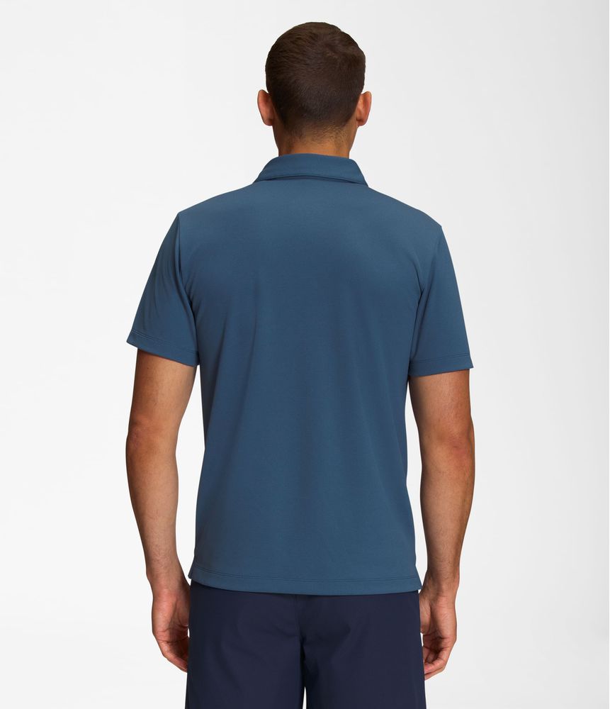Camiseta-Wander-Polo-Hombre-Azul-The-North-Face