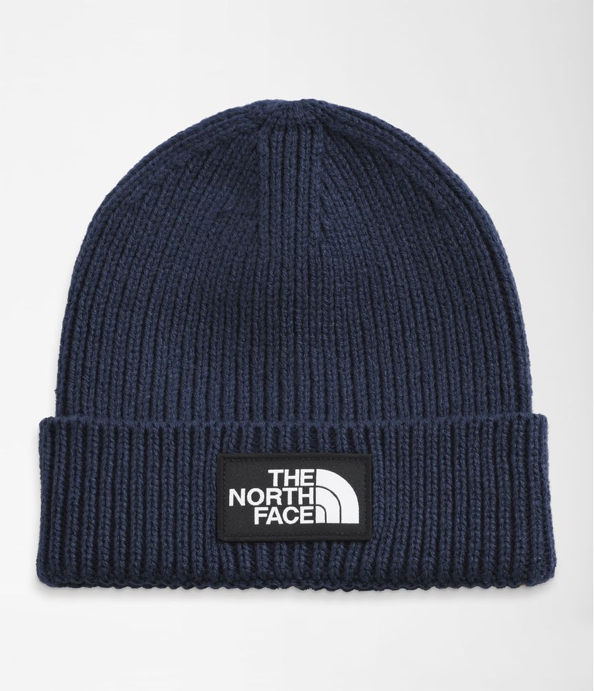 Gorro-Tnf-Logo-Box-Cuffed-Azul-The-North-Face