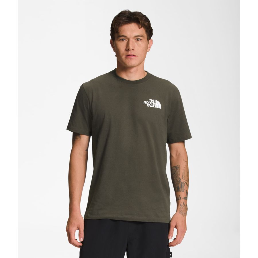 Compra Camiseta Box Nse Tee Manga Corta Gris Hombre The North Face