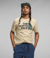 Camiseta-Half-Dome-Manga-Corta-Beige-Hombre-The-North-Face