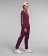 Camiseta-L-S-Sleeve-Hit-Graphic-Tee-Morada-Mujer-The-North-Face