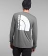 Camiseta-L-S-Jumbo-Half-Dome-Tee-Gris-Hombre-The-North-Face