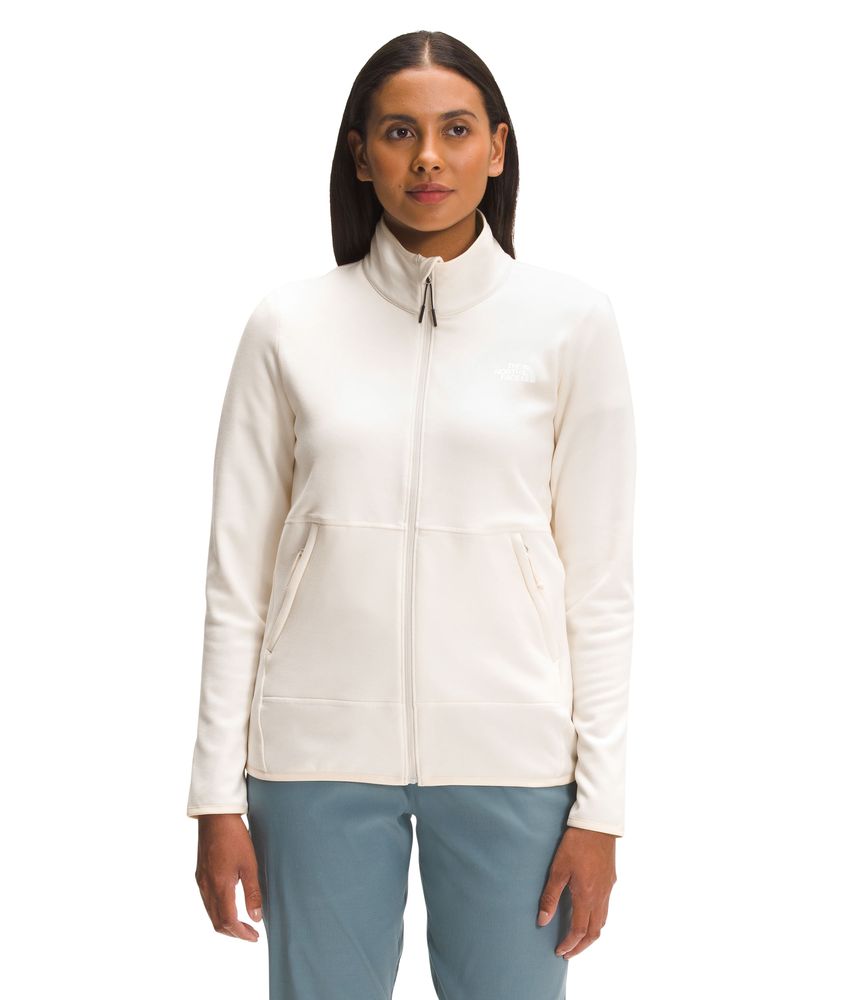 Chaqueta-Canyonlands-Full-Zip-Polar-Blanca-Mujer-The-North-Face