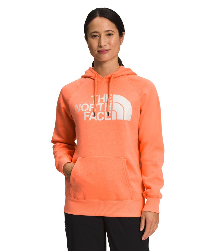 Buzo-Half-Dome-Pullover-Hoodie-Naranja-Mujer-The-North-Face