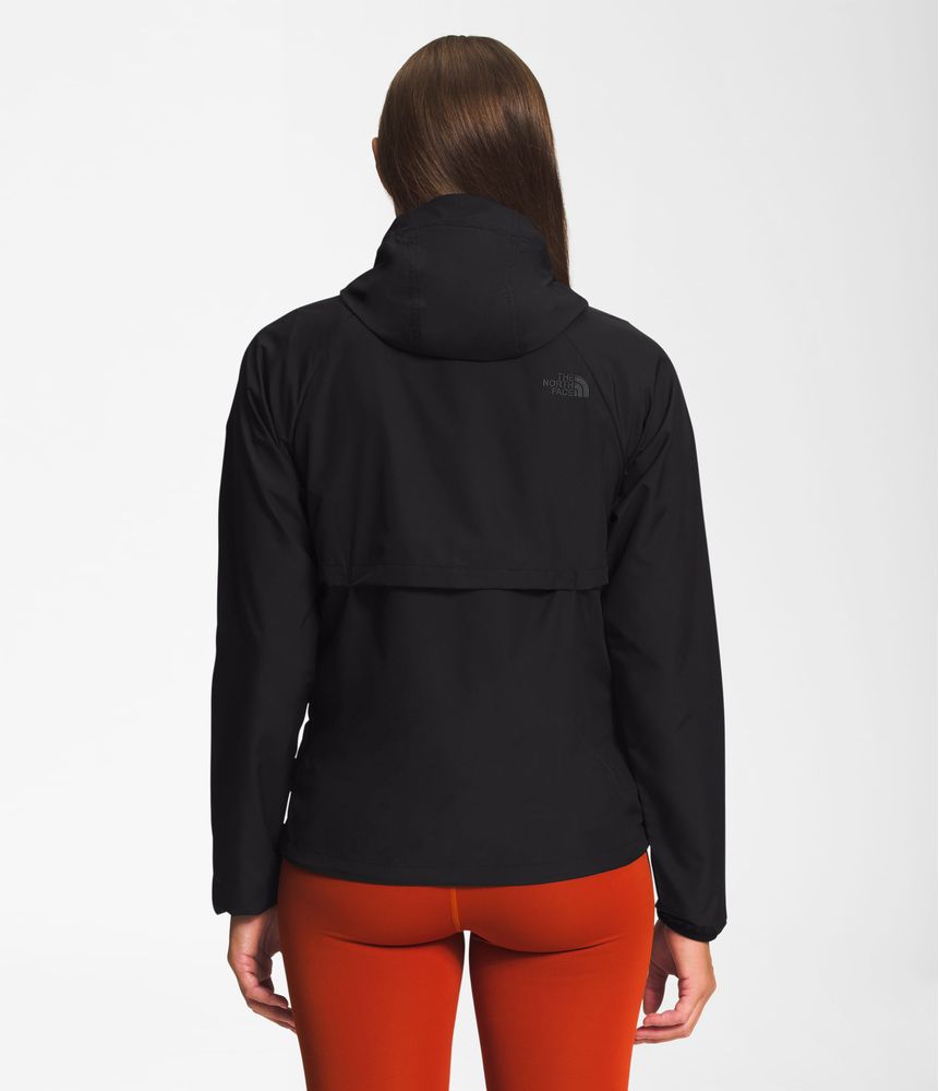 Chaqueta-Flyweight-Hoodie-2.0-Rompevientos-Negra-Mujer-The-North-Face