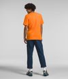 Camiseta-Half-Dome-Manga-Corta-Naranja-Hombre-The-North-Face