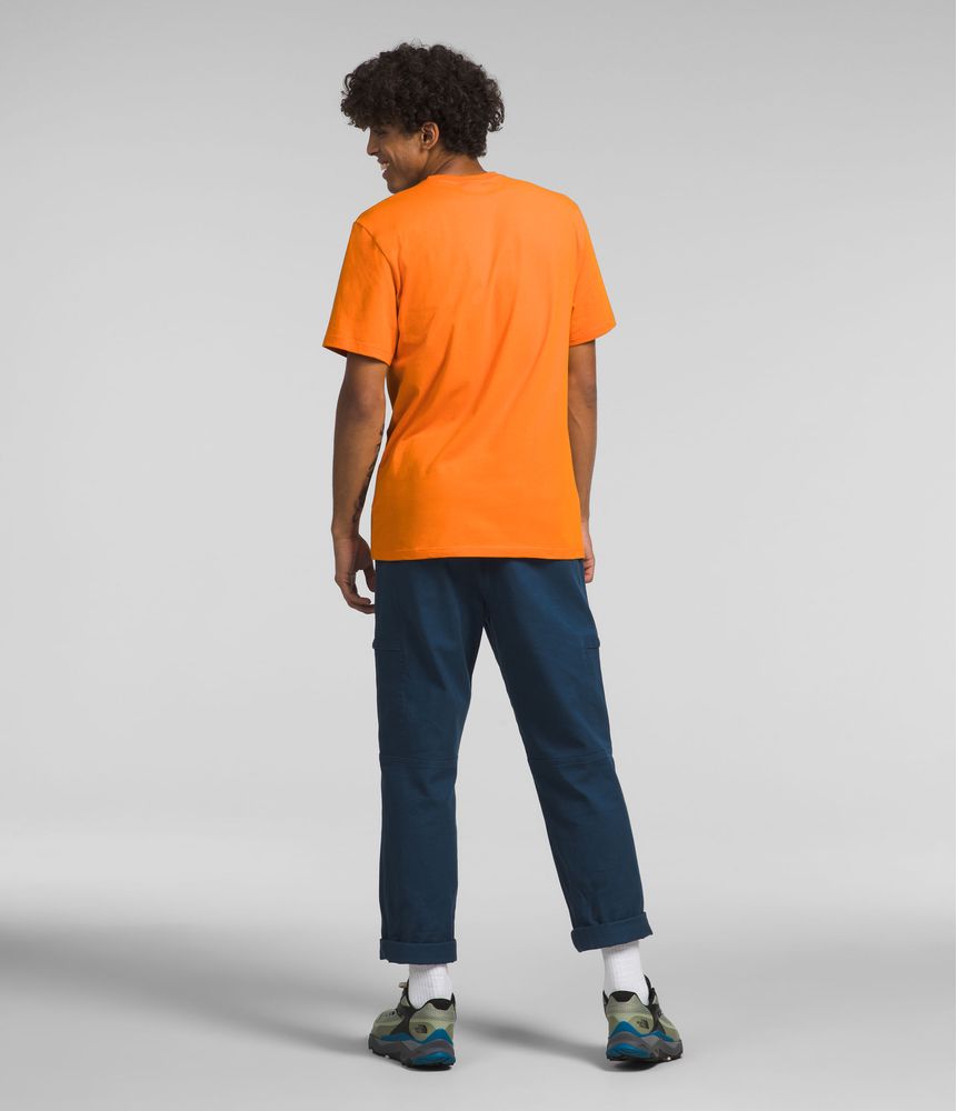 Camiseta-Half-Dome-Manga-Corta-Naranja-Hombre-The-North-Face