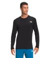 Camiseta-Wander-L-S-Negra-Hombre-The-North-Face