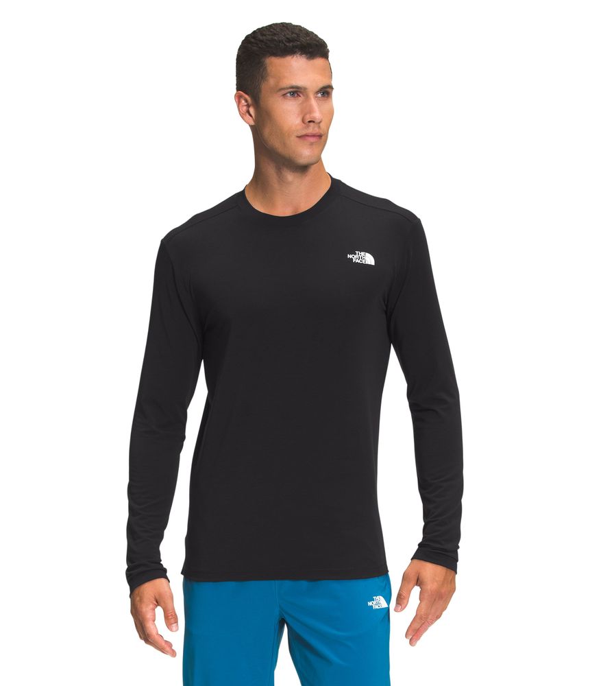 Camiseta-Wander-L-S-Negra-Hombre-The-North-Face Camiseta-Wander-L-S-Negra-Hombre-The-North-Face