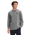 Camiseta-L-S-Logo-Play-Tee-Hombre-Gris-The-North-Face