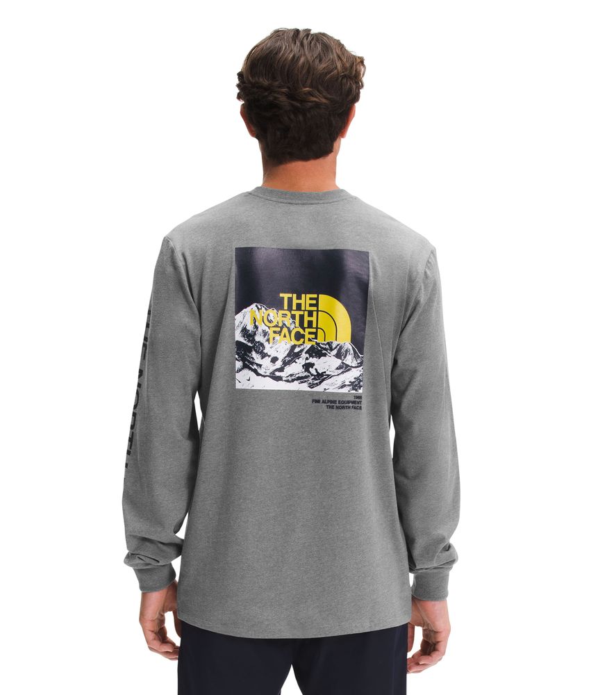 Camiseta-L-S-Logo-Play-Tee-Hombre-Gris-The-North-Face