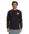 Camiseta-L-S-Logo-Play-Tee-Hombre-Negra-The-North-Face