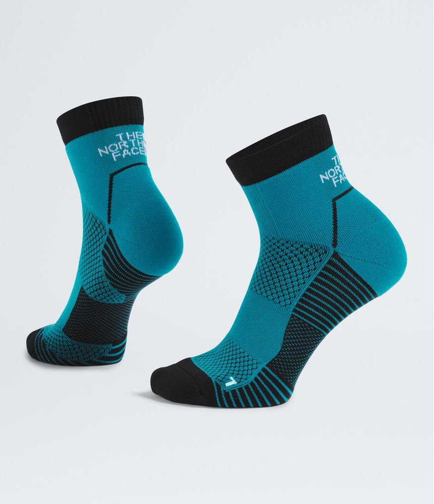 Medias-Trail-Run-Quarter-Sock-Azul-Unisex-The-North-Face