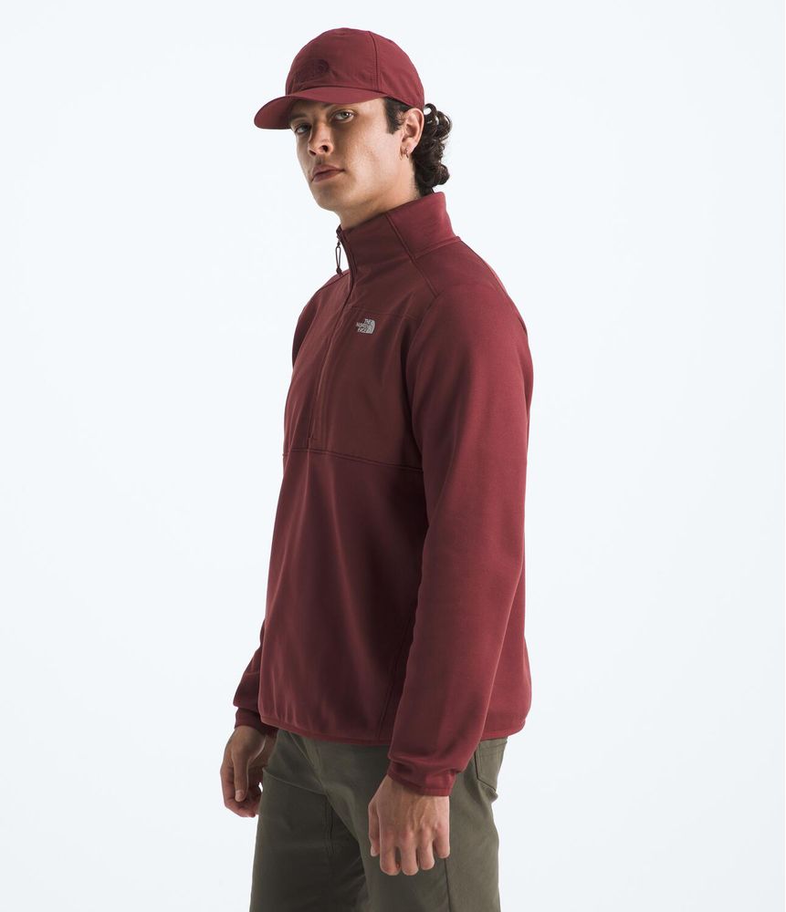 Chaqueta-Tnf-Performance-Fleece-1-4-Zip-Vinotinto-Hombre-The-North-Face