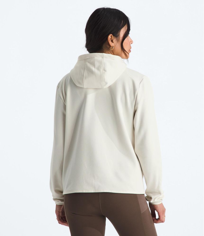 Chaqueta-Tnf-Performance-Fleece-Full-Zip-Hoodie-Blanca-Mujer-The-North-Face