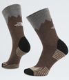 Medias-Mountain-Hiking-Crew-Sock-Cafe-Unisex-The-North-Face