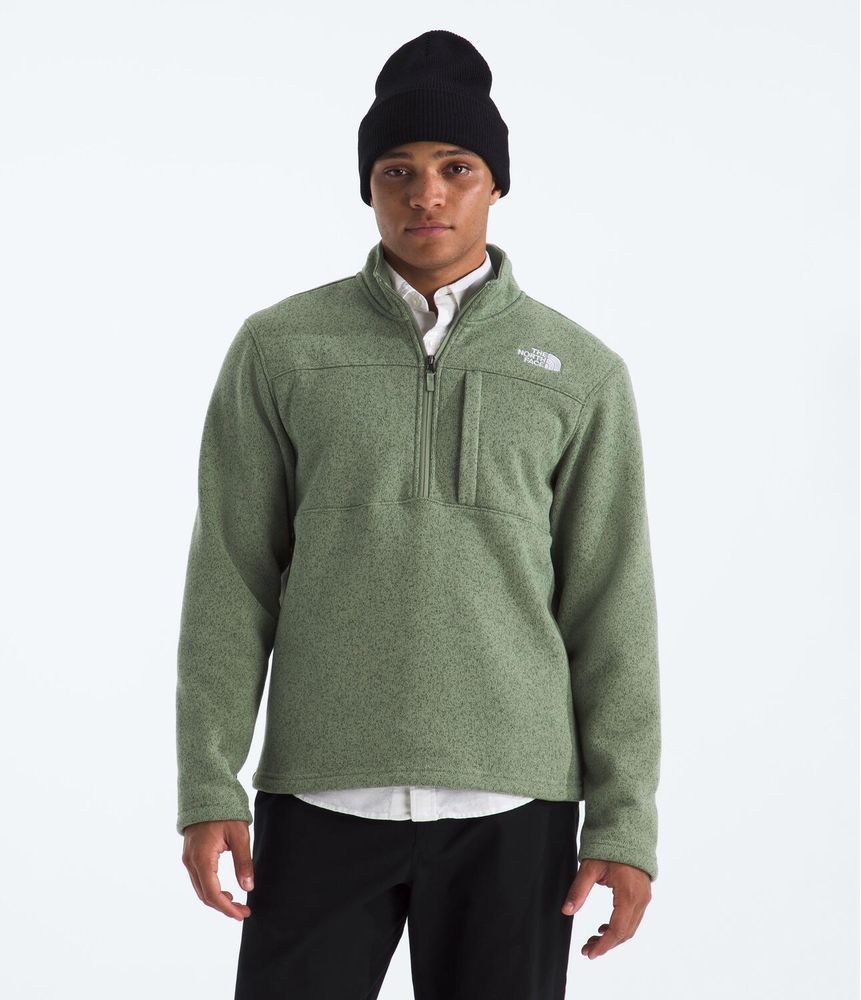Chaqueta-Gordon-Lyons-1-4-Zip-Verde-Hombre-The-North-Face