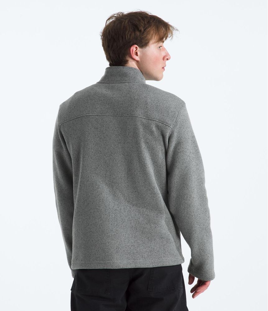 Chaqueta-Gordon-Lyons-1-4-Zip-Gris-Hombre-The-North-Face