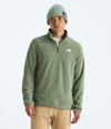 Chaqueta-Glacier-Fleece-1-4-Zip-Jacket-Verde-Hombre-The-North-Face