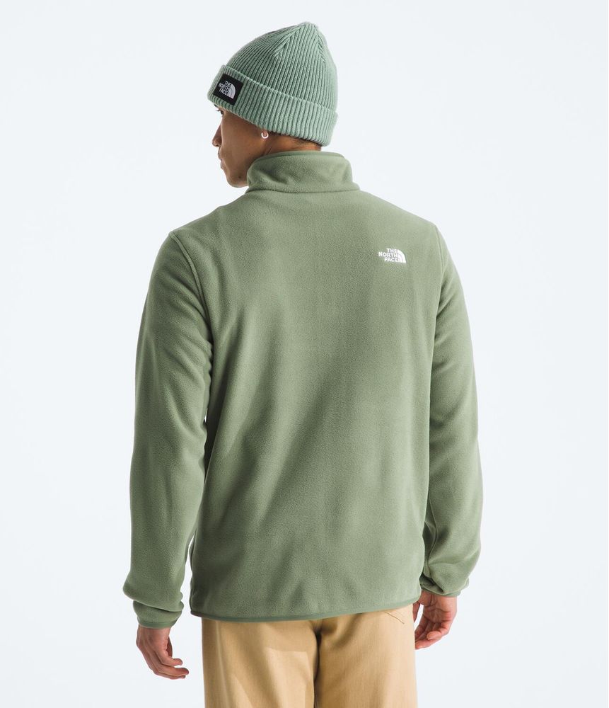 Chaqueta-Glacier-Fleece-1-4-Zip-Jacket-Verde-Hombre-The-North-Face