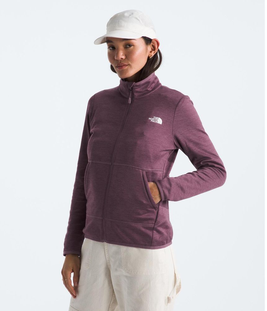 Chaqueta-Canyonlands-Full-Zip-Purpura-Mujer-The-North-Face