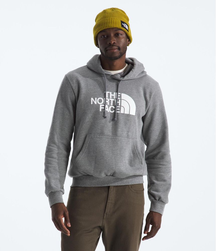 Buzo-Evolution-Half-Dome-Hoodie-Gris-Hombre-The-North-Face