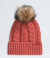 Gorro-Oh-Mega-Fur-Pom-Beanie-Rojo-Mujer-The-North-Face-