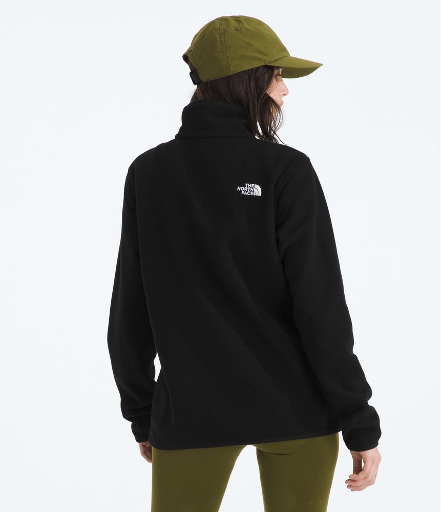 Buzo-Glacier-Fleece-1-4-Zip-Jacket-Negro-Mujer-The-North-Face-