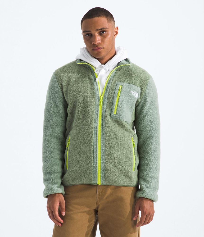 Buzo-Yumiori-Full-Zip-Verde-Hombre-The-North-Face-