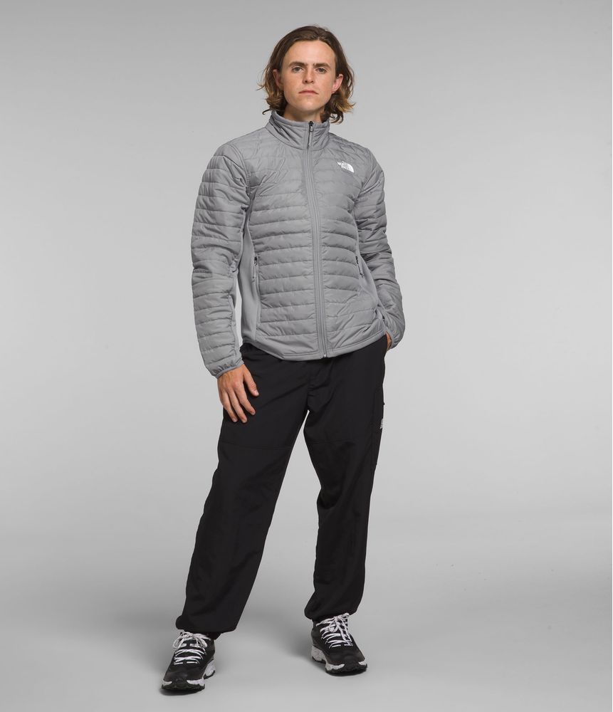 Chaqueta-Canyonlands-Hybrid-Termica-Gris-Hombre-The-North-Face
