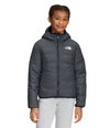 Chaqueta-Reversible-North-Down-Hooded-Negra-Niña-The-North-Face