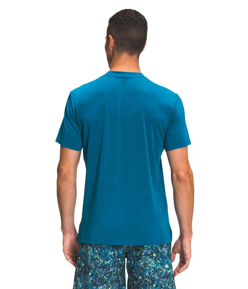 Camiseta-Wander-S-S-Hombre-Azul-The-North-Face
